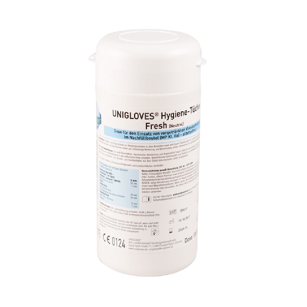 Unigloves Hygiene-Tücher Dose